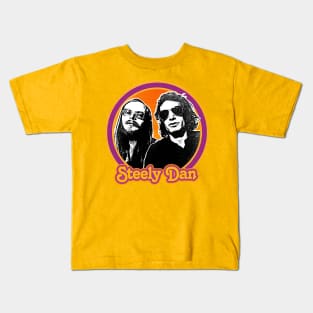 Steely Dan / Original Retro 1970s Style Design Kids T-Shirt